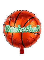 1 pc 18 Inch Birthday Party Balloons Large Size Basketball Foil Balloon Adult & Kids Party Theme Decorations for Birthday, Anniversary, Baby Shower