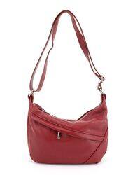 Electric Red Cow Leather Women's Handbag - Add a Pop of Color to your Style