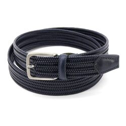 Make a Style Statement with R RONCATO Blue Leather Belt - The Perfect Accessory for Any Outfit, 110cm