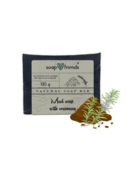 Mineral Rich Mudbath Soap Bar, 130g Soap for Cleansing and Nourishing purposes by Soap&Friends