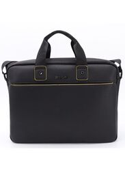Classic and Timeless: Black Pure Leather Women's Handbag for Any Occasion