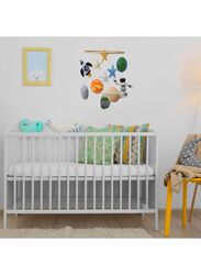 Baby Crib Nursery Mobile Wall Hanging Decor, Baby Bed Mobile for Infants Ceiling Mobile, Cute and Adorable Hanging Decorations, Space