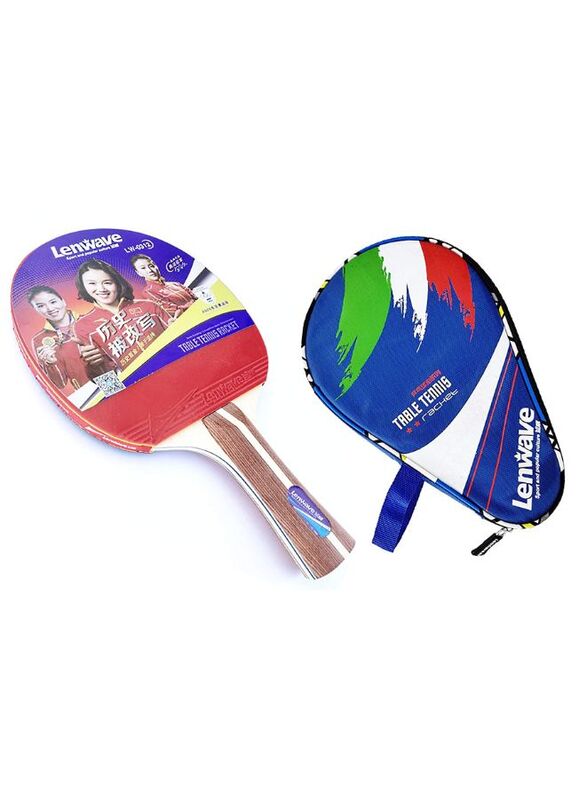 Lenwave Table Tennis Racket with Pouch, High-Performance Sets with Premium Table Tennis Rackets, Compact Storage Case, Table Tennis Paddle for Indoor & Outdoor Games