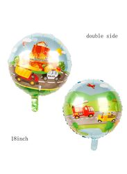 1 pc 18 Inch Birthday Party Balloons Large Size Fireman Foil Balloon Adult & Kids Party Theme Decorations for Birthday, Anniversary, Baby Shower
