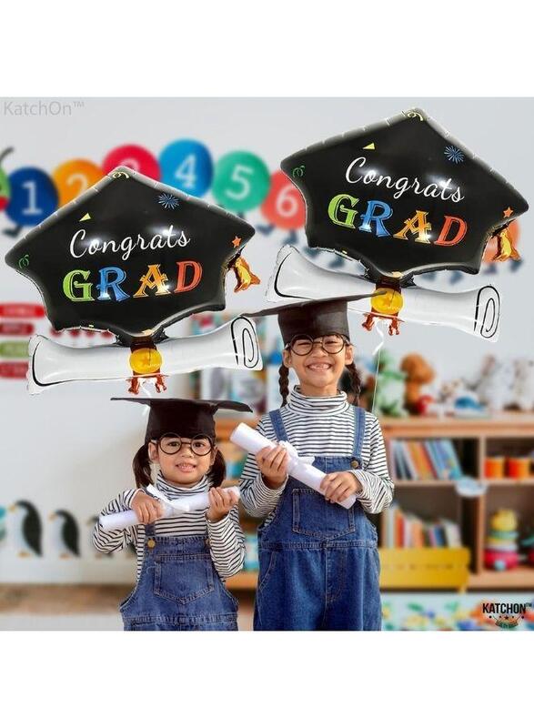 2024 Graduation Theme Party Supplies Balloons Kit Celebration Decor Set For Kids Adults