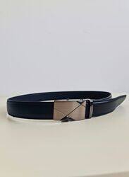 Men's Leather Belt, Adjustable Ratchet Belt Automatic Buckle