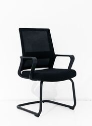 Black Frame Office Mesh Chair, Comfortable and Stylish for Office, Home and Shops