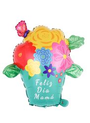 1 pc Birthday Party Balloons Large Size Flowers Foil Balloon Adult & Kids Party Theme Decorations for Birthday, Anniversary, Baby Shower