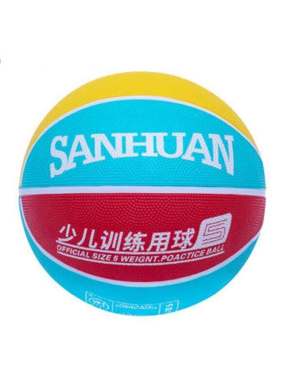 

Generic Size 5 College Basketball Colorful Street Basketball for Indoor and Outdoor for Women, Girls, Boys and Youth