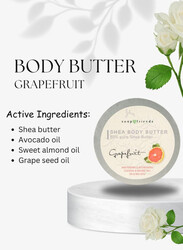 Soap&Friends Grapefruit 80% Shea Butter Moisturizer with Avocado Oil - 200 ml