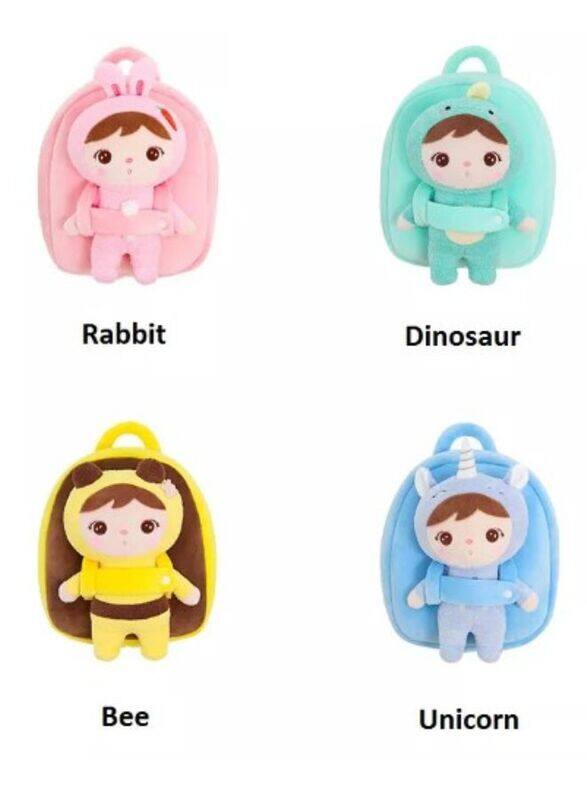 Doll Backpack Plush Toys for Kids Cute Stuffed Animals for Child Kindergarten School Shoulder Bag(Rabbit)