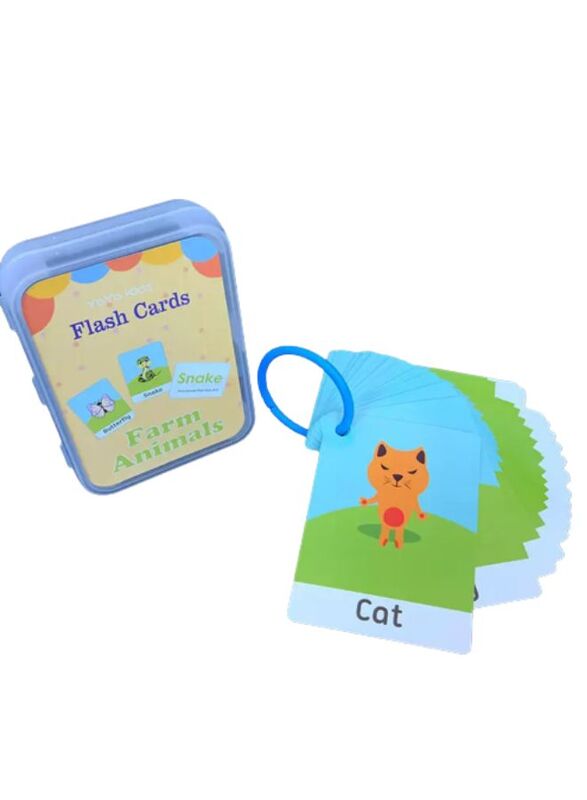 Children Learning Cards: Educational Flash Cards Pocket Card Preschool Teaching Cards for kids