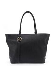 Deep Black Leather Bag for Women - The Perfect Accessory for Any Outfit