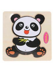 Wooden Puzzles for Kids Boys and Girls Animals Set Dinosaur & Panda