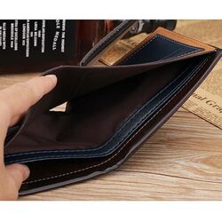 Premium Leather Wallet for Men - Stylish and Practical, Black