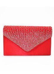 Elegant Solid Color Rhinestone Purse: Elevate Your Evening Look with Mini Crossbody Clutch Bags for Women