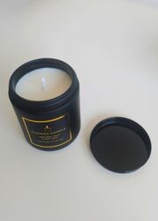 Whimsical Glass Jar Oud Scented Candle - Exotic Home Aromatherapy - Extended Scent Dispersal - Up to 52 Hours of Enthralling Burning