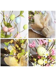 45cm Easter Tree with LED Light, Artificial Egg Tree Easter Decoration, Battery Operated Table Centerpiece for Home Wedding Party