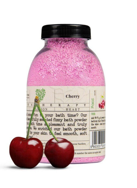 

Soap&Friends Fizzy bath powder Cherry 200 g