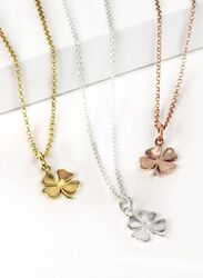 Unique Flower Necklace Stainless Steel for Women, Eternal Flower Pendant Necklace Gift Jewelry for Women, Silver