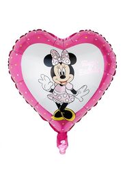 1 pc 18 Inch Birthday Party Balloons Large Size Minnie Mouse Character Foil Balloon Adult & Kids Party Theme Decorations for Birthday, Anniversary, Baby Shower