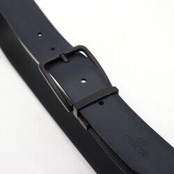 Classic and Timeless: Genuine Blue Leather Cow Belt - A Versatile Accessory for Any Occasion, 130cm