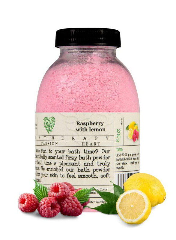 

Soap&Friends Fizzy Raspberry with Lemon Bath Powder 200 g