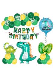 Dinosaur Birthday Party Decorations Set - Cute Dinosaur Balloons, Happy Birthday Banner, Party Supplies for Baby Shower and Kids' Birthdays