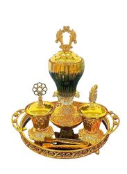 Golden Electric Luxury Essence Burner - Exquisite Aromatherapy and Home Fragrance for High-End Living