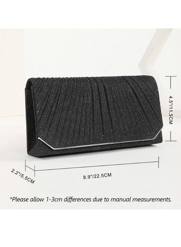 Elegant Envelope Evening Clutch Crossbody Bags ,Classic Wedding Party Shoulder Bag for Women