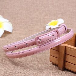 Elevate Your Style with a Pink Leather Belt for Women - 105cm x 1.2cm