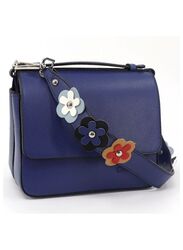 Sturdy and Classy Blue Leather Handbag - Stylish and Durable