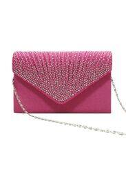 Elegant Solid Color Rhinestone Purse: Elevate Your Evening Look with Mini Crossbody Clutch Bags for Women