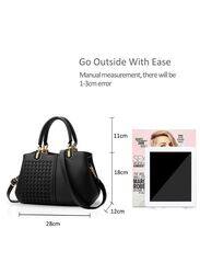 Elegant and Versatile Black Leather Bag for Women - Ideal for Any Occasion