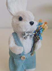 Handmade Easter Bunny Easter Decoration (29 cm) - Cotton String, Yard, Garden, Living Room Decor