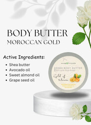 Soap&Friends Moroccan Gold 80% Shea Butter Moisturizer with Avocado Oil - 200 ml