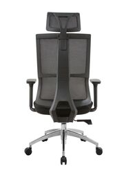 Modern Mesh High Back Office Chair with Adjustable Headrest and Armrests for Office and Home
