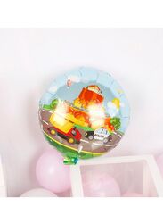 1 pc 18 Inch Birthday Party Balloons Large Size Fireman Foil Balloon Adult & Kids Party Theme Decorations for Birthday, Anniversary, Baby Shower