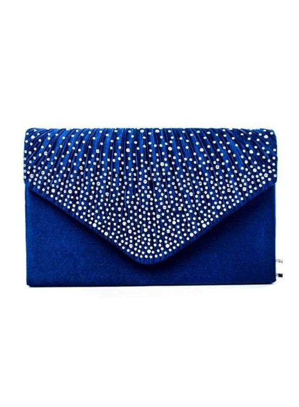 Elegant Solid Color Rhinestone Purse: Elevate Your Evening Look with Mini Crossbody Clutch Bags for Women