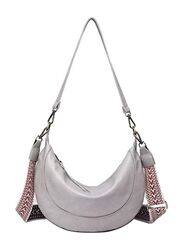 Stylish and Functional Leather Shoulder Bag For Women, White