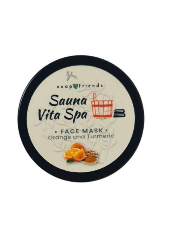 50 ml Orange Turmeric Nourishing Sauna Face Mask Face Mask for Radiant Skin