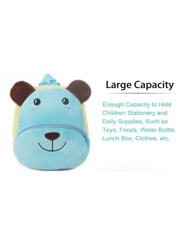 Mini Backpack Kids Cute School Shoulder Bag Toddler Plush Small Backpack Baby Schoolbag Preschool Bag Gift, Bear