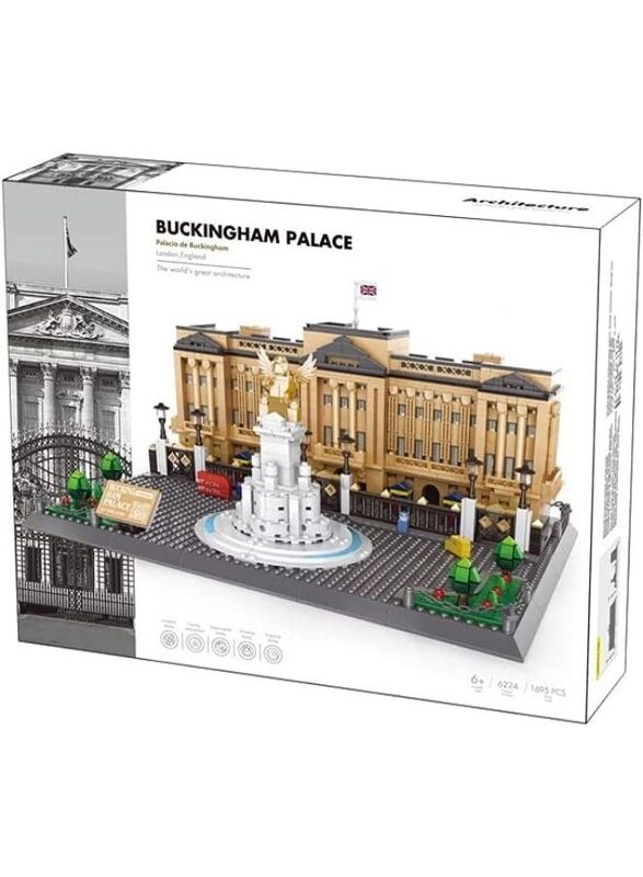 World famous Historical architecture British London Buckingham Palace building block assembly model brick toy collection