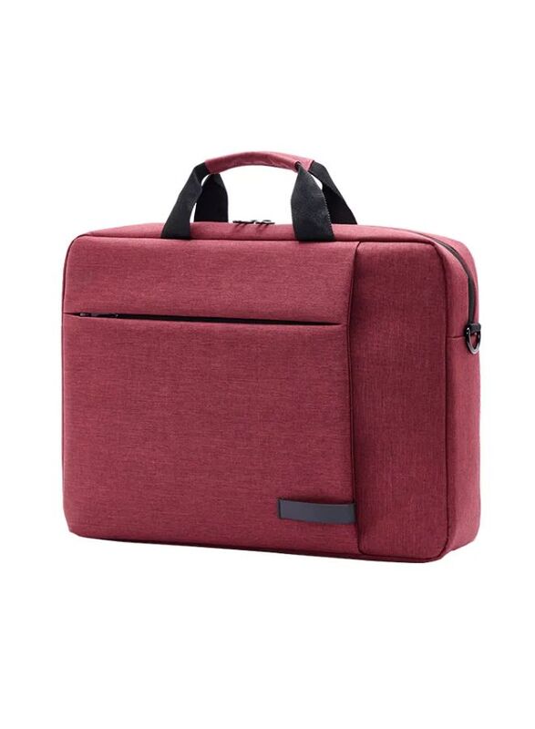 Classy Waterproof Laptop Backpack - 40X30X3 cm - Polyester & Oxford Material,Business and personal use,Red Color