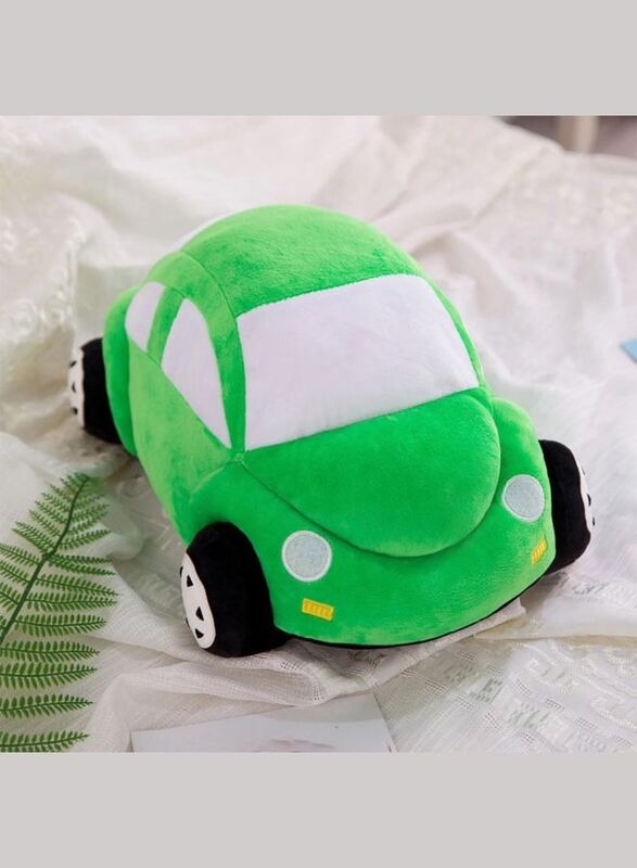 Cute Car Model Plush Toy Car for Kids, Green