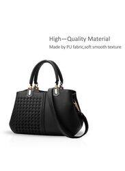 Elegant and Versatile Black Leather Bag for Women - Ideal for Any Occasion