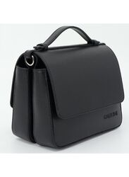 Black Color Pure Leather Handbag - Classic and Chic designed for Women