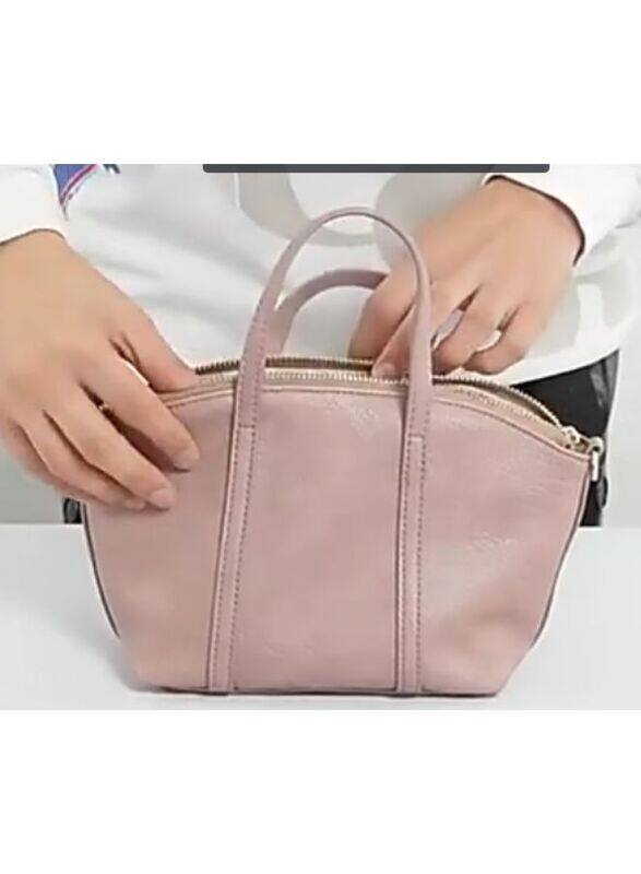 Chic Light Pink Leather Purse for Women - Elevate Your Style with a Touch of Feminine Flair