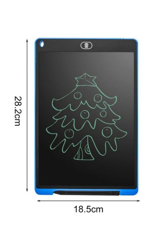 12 inch Writing Tablet Multifunctional Pressure Sensing ABS Protective LCD Drawing Board for Children,Red