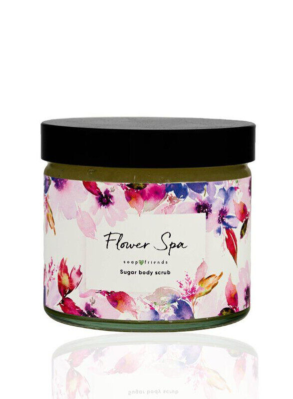 

Soap&Friends Exfoliating Salt and Sugar Body Scrub Flower SPA, for Dead Epidermis - 250ml